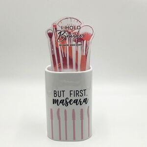 But First Mascara Ceramic Make-up Brush Caddy Holder